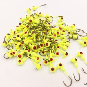 Alternative view of Lures Pro 50 PCs 1/32 1/16 oz 1/8 oz Jig Heads Fishing hooks Crappie Bass sharp