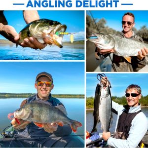 Alternative view of 137pcs Fishing Lures Crankbaits Spoon Hooks Weights Bait Lure Bass Trout Salmon