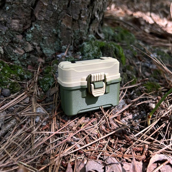 Fishing Tackle Box AirPods Pro 1&2 Case - Outdoor Angler Edition - Secure Latch Design - Fishing Lover - Bass fishing - Angler Gift - Image 5