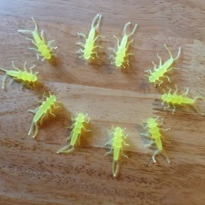 Alternative view of 40 pack of 1.375" stonefly nymphs - choose from 10 colors - trout panfish lures