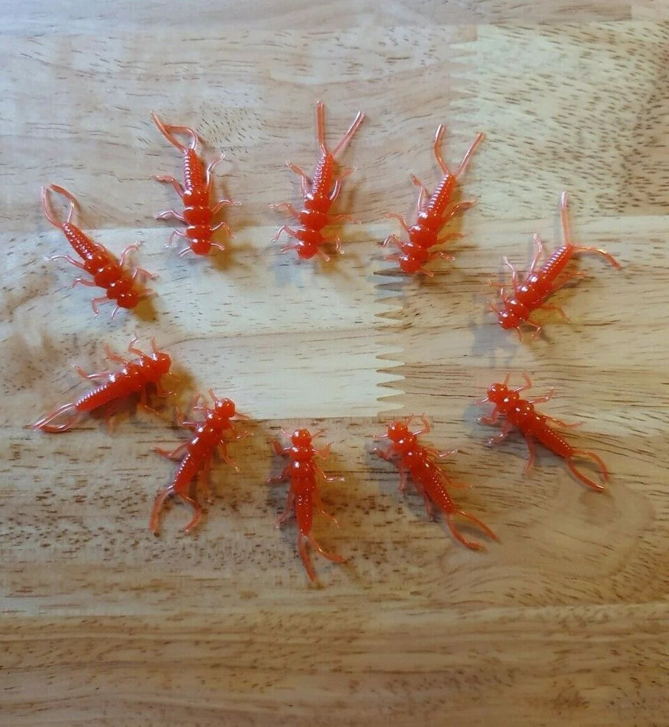 40 pack of 1.375" stonefly nymphs - choose from 10 colors - trout panfish lures - Image 4
