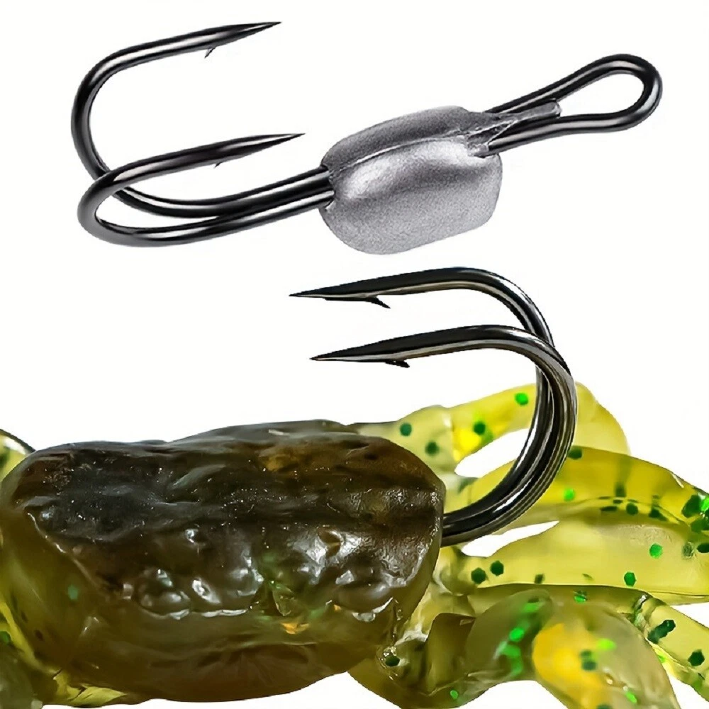 12pcs Artificial Crab Lure - 3D Simulation Crab Soft Bait With Sharp Hook - Image 3