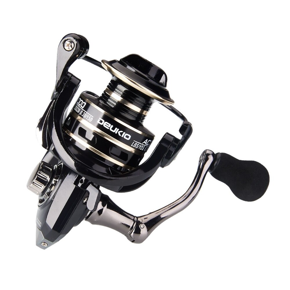 12BB Metal Spinning Fishing Reel 5.2:1 Freshwater Saltwater Left Right Hand Reel - Image 5