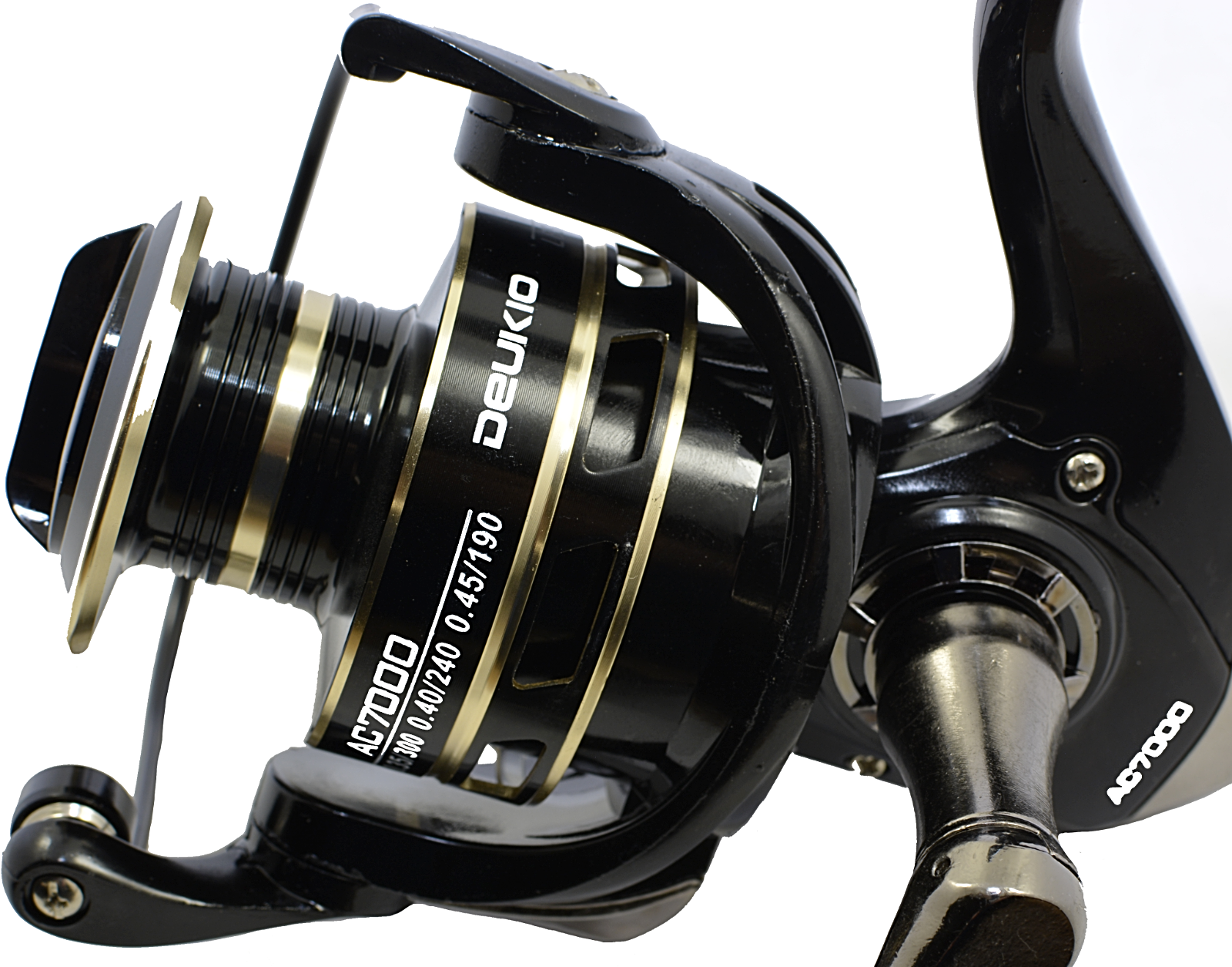 12BB Spinning Fishing Reel 5.2:1 Freshwater Saltwater Right Left Metal Spool New - Image 4