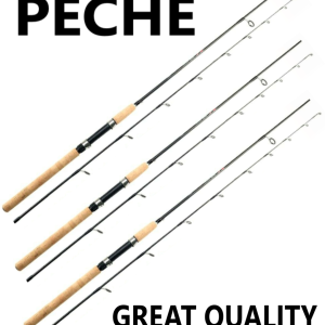 Spinning Rod Fishing Pole Carbon Fiber Portable Medium Fast 7f 8f 9f Lightweight