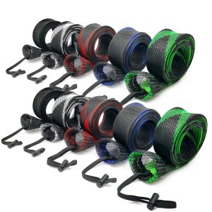 10PCS Fishing Rod Sleeve,Rod Socks for Fishing Poles, Fishing Rod Sleeves Sock C