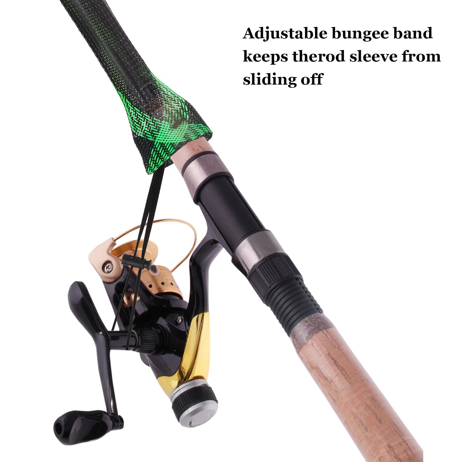 10PCS Fishing Rod Sleeve,Rod Socks for Fishing Poles, Fishing Rod Sleeves Sock C - Image 5