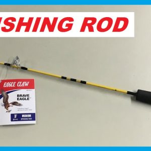 EAGLE CLAW BRAVE EAGLE 3' Ice Fishing Spinning Rod #BRV202-3
