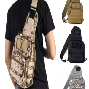 Fishing Tackle Backpack – Waterproof Sling Bag with Rod Holder for Kayak & Bank